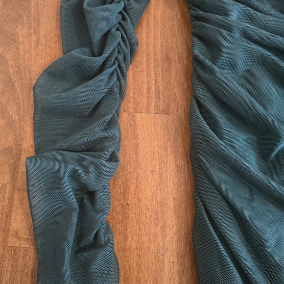 Off-Shoulder Ruched Mini Dress - Picture 5 of 6